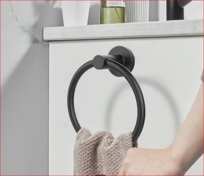 Combi deal Handdoeken rek + Handoekring