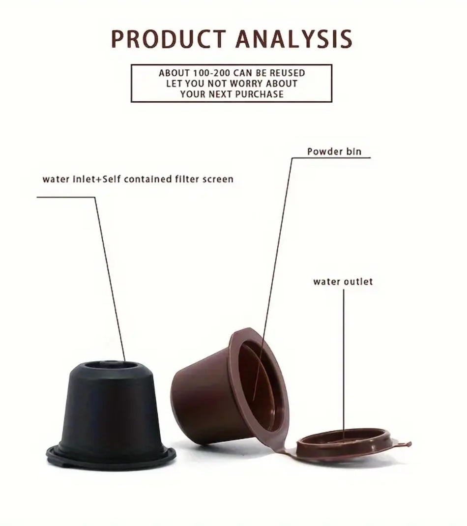 Nespresso herbruikbare koffie cups - capsules