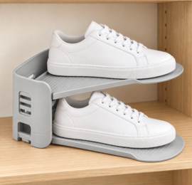 Clevaful Schoenen stapelaar organiser schoenrek