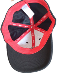 Baseball cap zwart Jim More