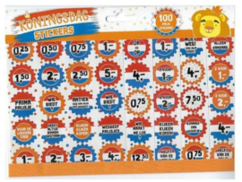 Partij Koningsdag vrijmarkt kleedjesmarkt stickers