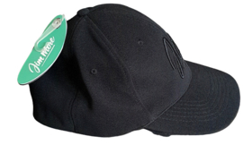 Baseball cap zwart Jim More