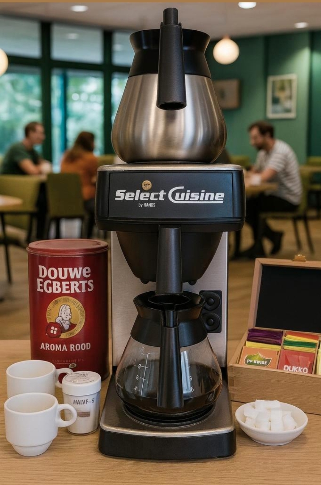 Professioneel Koffiezetapparaat Bravilor Novo 021 + iso kan + glaskan