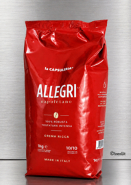 Allegri Napoletano 100% Robusta Koffiebonen – 1 kg – Intense Italiaanse Espresso