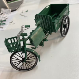 DIY Driewieler fiets met laadbak 60 onderdelen modelbouw