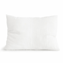 linen pillow case PURE WHITE