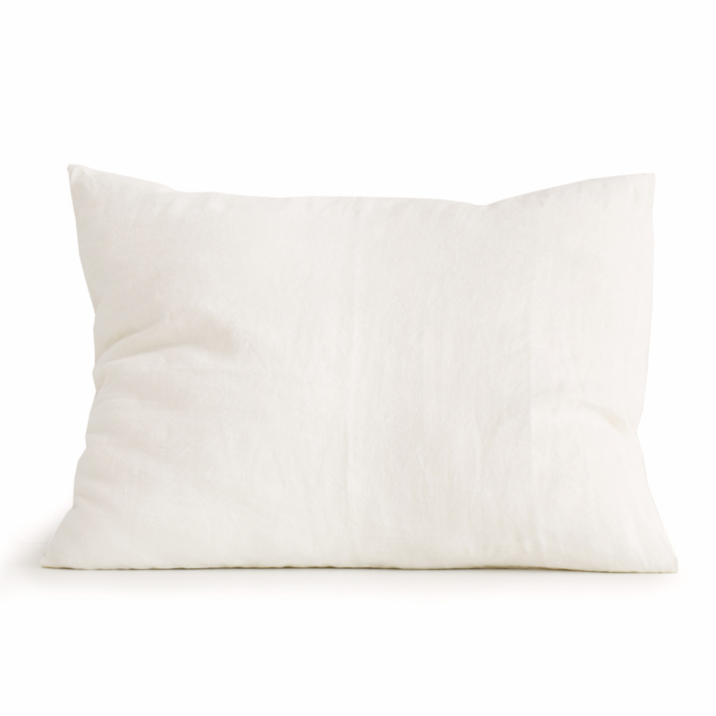 linen pillow case MILK