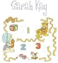 Sarah Kay - Baby Sampler with Numbers - aida