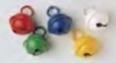 Gekleurde belletjes - 15 mm - Metal bells