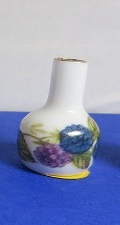 Miniatuur bolle Vaas met hals - 11 - Miniature round Vase with bottle neck