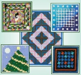 Pine Glen - Quilts in Kruissteek - Quilts in Cross Stitch