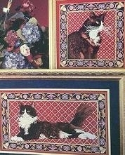 Cross My Haert - The Tapestry Collection - Black & White Cats