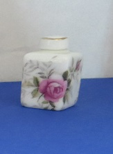 Miniatuur vierkante Vaas met deksel - 12 - Miniature square Vase with top