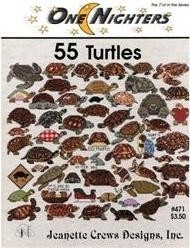 Jeanette Crews Designs - One Nighters - 55 Turtles