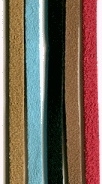 Imitatie leer band assortie - 3 mm - Leather like band assorted