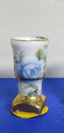 Miniatuur Vaas met gouden voet - 03 - Miniature Vase with Golden base