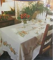 DMC - Tablecloth Pattern - Roses