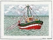 Vissers boot - Fishing boat  aida