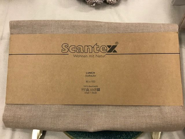 Scantex Tafellopers (Taupe) 100% katoen