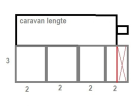 Voortentvloer 3 x 7