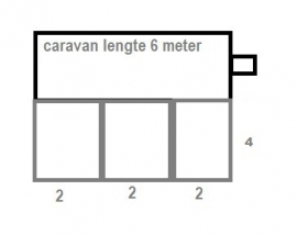 Voortentvloer 4 x 6 meter