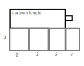 Voortentvloer 3 x 8