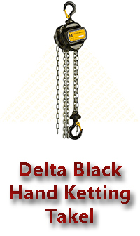 Delta Black Hand Kettingtakel Hijsen en Sjorren