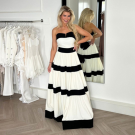 BOWS STRAPLESS JURK By Yessey