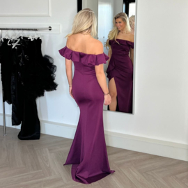 AUBERGINE OFF SHOULDER AVONDJURK By Yessey