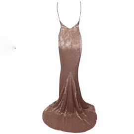 DUSTY SEQUIN AVONDJURK  DRESS By Yessey