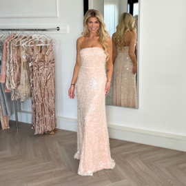 LICHTROZE STRAPLESS AVONDJURK By Yessey