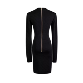 BALM BLACK LONG SLEEVES DRESS By Yessey