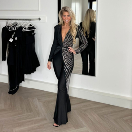 ZWARTE SPARKLING JUMPSUIT By Yessey