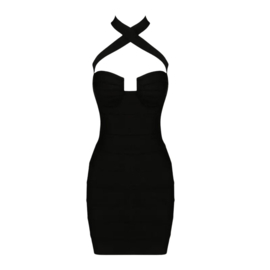 MARCIELLA BLACK DRESS  By Yessey