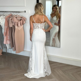 WITTE LACE TULE AVONDJURK By Yessey