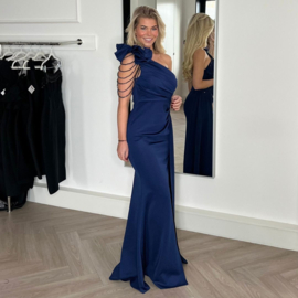 DONKERBLAUWE TOUCH OF GLAM AVONDJURK By Yessey