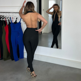 AMSTERDAM ZWARTE JUMPSUIT By Yessey