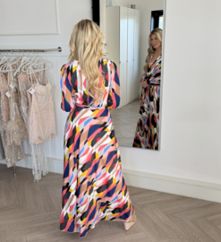 MULT COLOR LANGE JURK By Yessey