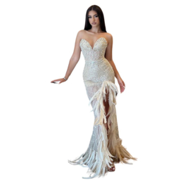 EXCLUSIEVE STRAPLESS NUDE AVONDJURK By Yessey