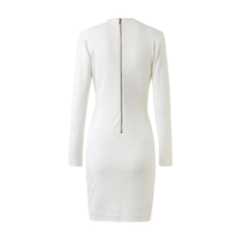 BALM WHITE LONG SLEEVES DRESS By Yessey