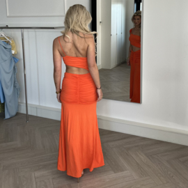 ORANJE ZOMER JURK  By Yessey
