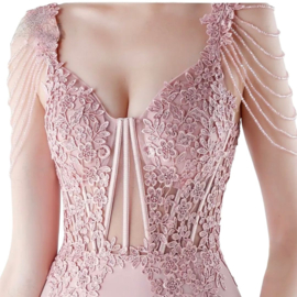 BRUILOFT GAST JURK ROZE  By Yessey