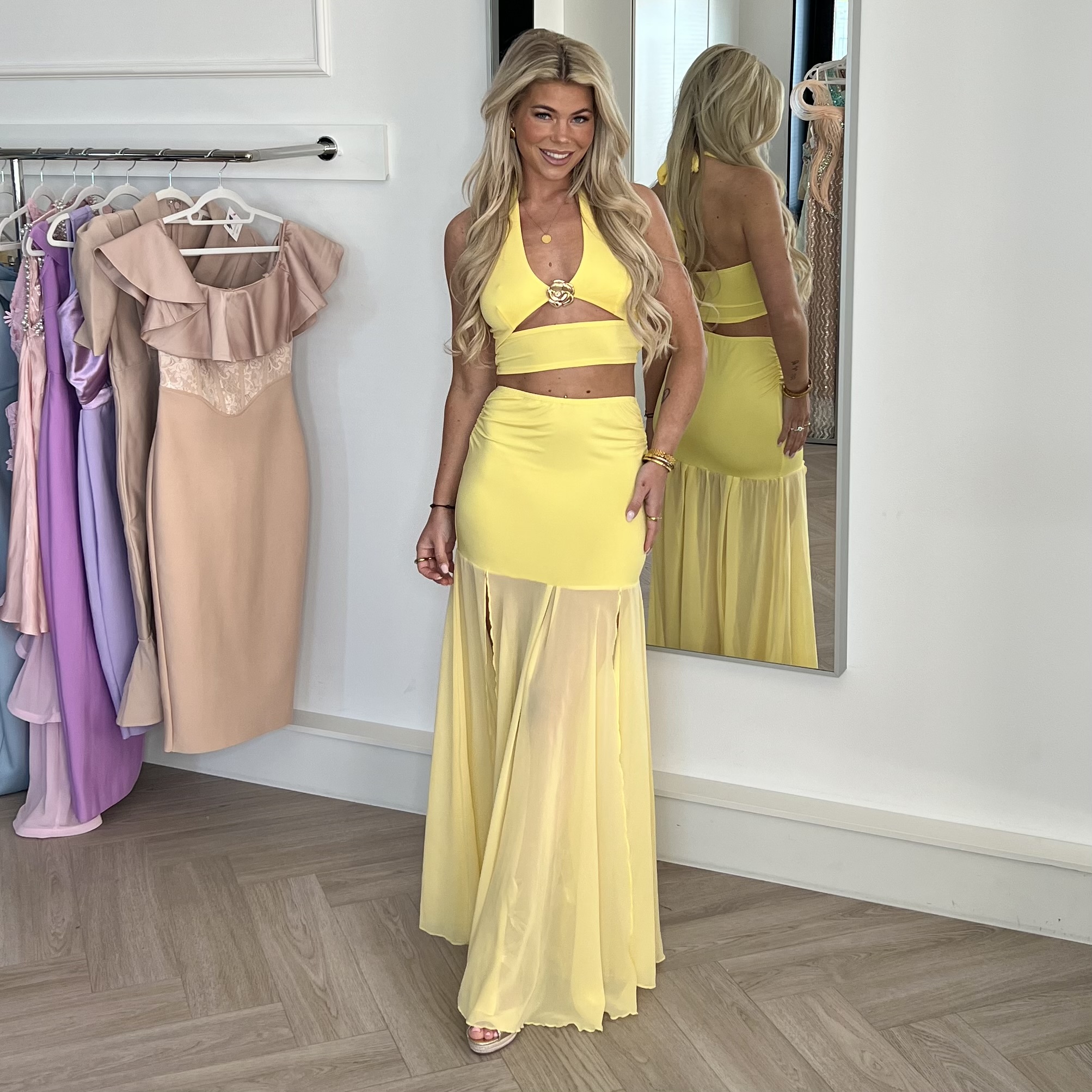 GELE HALTER ZOMER SET By Yessey