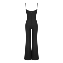 CHICAGO BLACK JUMPSUIT By Yessey