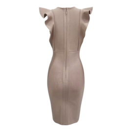 SABLE NUDE BANDAGE DRESS By Yessey
