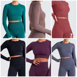 COMFY SEXY SET LONG  TAUPE SLEEVE  By Yessey