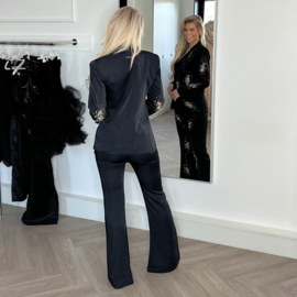 FULL EMBELLISHED SUIT  By Yessey