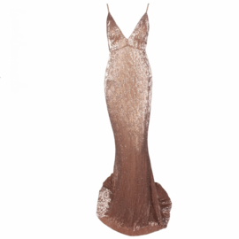 DUSTY SEQUIN AVONDJURK  DRESS By Yessey