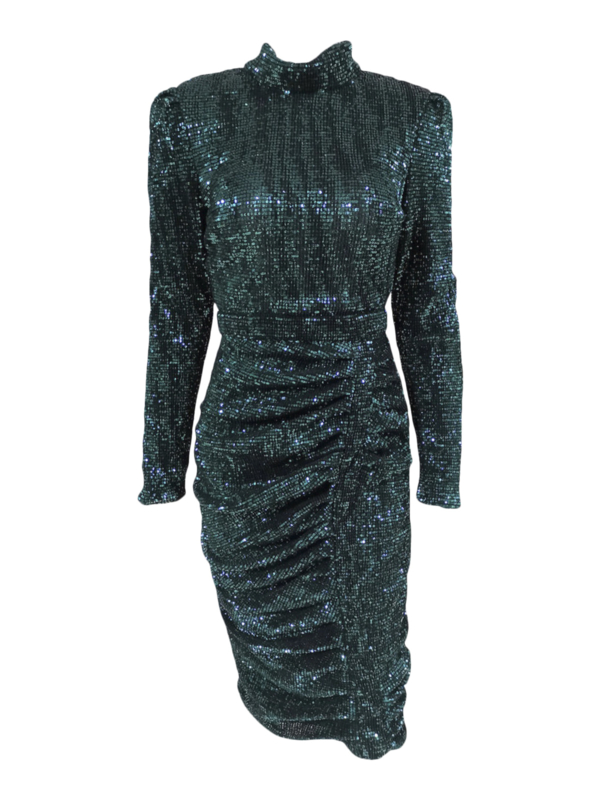 EMERALD SEQUIN DRESS By Yessey