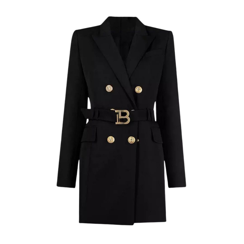 ZWARTE BLAZER JURK By Yessey BLAZERDRESS COCKTAILJURK